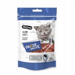 Кусочки лосося лакомство для кошек Pause Snack 60г 8261 - Товары для щенков