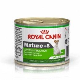 Royal Canin MATURE +8 (Роял Канин) консервы для пожилых собак мелких пород 195г -  Влажный корм для пожилых собак 