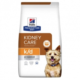 Hills Prescription Diet k/d Kidney Care корм для собак при заболевании почек 1,5 кг 605879 -  Сухой корм для собак -   Потребность: Почечная недостаточность  