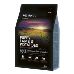Profine Puppy Lamb & Potatoes корм для щенков и молодых собак с ягненком и картофелем 15кг+3кг -  Сухой корм для собак Profine     