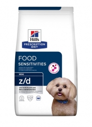 Сухой корм Hill's Prescription Diet z/d Mini для собак малых пород при пищевой аллергии 1 кг. - Similar products