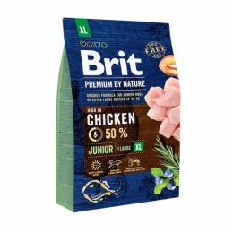 Brit Premium Dog Junior XL для цуценят і молодих собак гігантських порід -  Все для цуценят Brit     