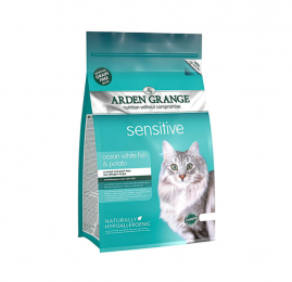 Сухой корм Arden Grange Sensitive Ocean Fish & Potato для кошек, с океанической рыбой и картофелем, 2 кг - Similar products