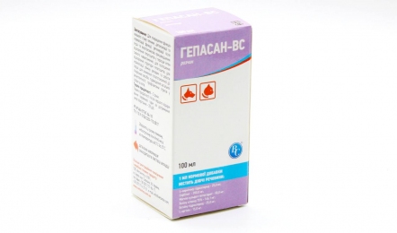Гепасан-ВС розчин для підтримки функції печінки тварин - Similar products