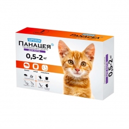 Панацея SUPERIUM протипаразитарні таблетки для котів - Засоби від бліх та кліщів для котів