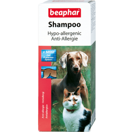 Шампунь антиаллергенный для собак, Беафар 200 мл -  Шампунь от аллергии -   Объем: 101 - 250 мл  