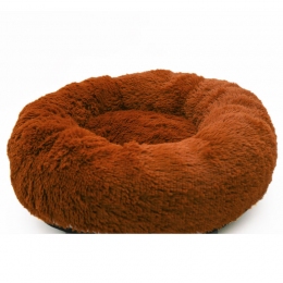 Лежак для собак Мономах 48 * 38 см коричневий - Товари для цуценят