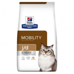 Hills PD Feline J/D Сухой корм при проблемах с артритами и остеоартритами у кошек -  Сухой корм для кошек -   Размер: Все породы  