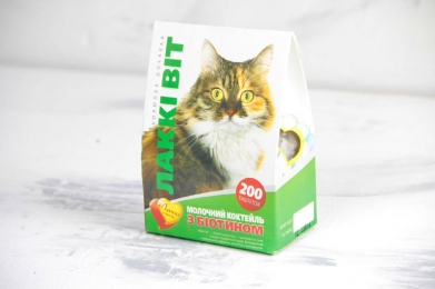 Лакки-Вит с биотином 200 таблеток -  Витамины для кошек Лакки     