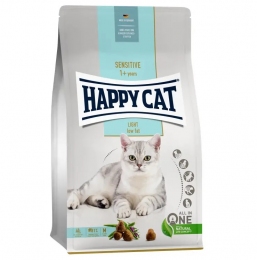 Happy Cat Sensitive Light Сухой корм для взрослых кошек с избыточным весом и для поддержания веса -  Сухой корм для кошек -   Класс: Супер-Премиум  