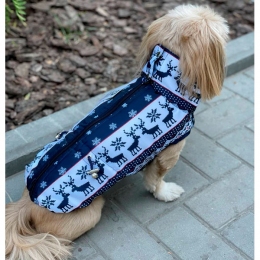 Жилет Олень велсофт (мальчик) -  Демисезонная одежда для собак 