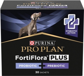 Purina Pro Plan FortiFlora Plus Пробиотик для взрослых собак и щенков  для поддержания нормальной миклофлоры кишечника 30x2 г -  Ветпрепараты для собак - Pro Plan     