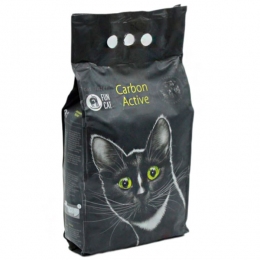 Fun cat Наполнитель для кошек Carbon Active 5л 311342 - Наполнитель для кошачьего туалета