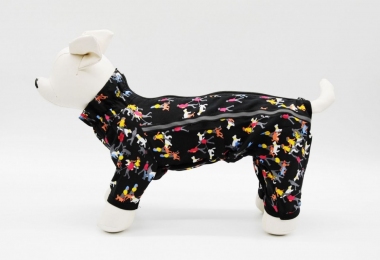 Пыльник Вселенная штапель (мальчик) -  Одежда для собак -   Материал: Штапель  