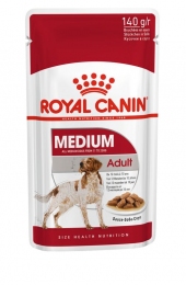 Royal Canin MEDIUM ADULT (Роял Канин) для собак средних пород 140г -  Роял Канин консервы для собак 