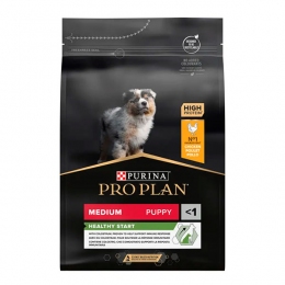 PRO PLAN Puppy Medium сухой корм для щенков средних пород с курицей - Корм Пурина Про План для собак