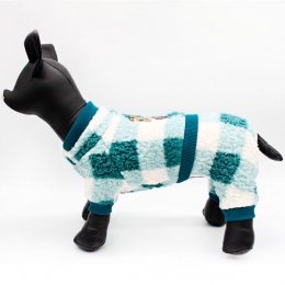 Комбинезон Тимоша овчина (мальчик) -  Зимняя одежда для собак 