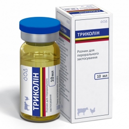 Триколін — Антибактеріальний препарат -  Ветпрепарати для сільгосп тварин - BioTestLab     