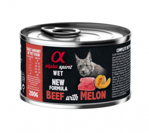 Консерва Alpha Spirit Beef with Melon Adult с говядиной и дыней, для взрослых кошек, 200г. - Similar products