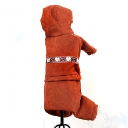 Комбинезон Чудик вельвет (мальчик) -  Демисезонная одежда для собак 