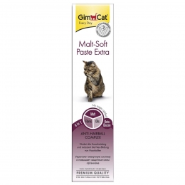 Malt Soft паста для виведення шерсті для котів, Gimpet - Корм та паста для виведення шерсті у котів