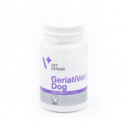VetExpert GeriatiVet Dog Large Breed Вітамінно-мінеральний комплекс для собак зрілого віку великіх порід, 45 шт -  Вітаміни для собак похилого віку -   Розмір Великий  