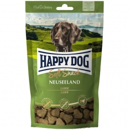 Лакомства Happy Dog Soft Snack Neuseeland с ягненком и рисом для собак средних и крупных пород 100 г -  Лакомства для собак -    