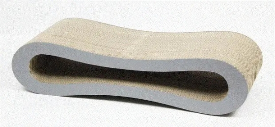 Когтеточка Felita-3 Восьмёрка, 75х22х25 см -  Картонные когтеточки для кошек 