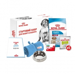 СТАРТОВИЙ НАБІР Royal Canin Medium Puppy 1 кг + 5 шт Educ 5 г -  Сухий корм для собак -   Інгредієнт М'ясо  