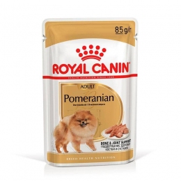 Royal Canin Pomeranian Loaf (Роял Канин) Паштет для собак породы Померанский шпиц -  Влажный корм для собак -   Для пород: Шпиц  