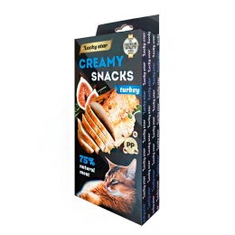 Лакомство для кошек Lucky Star Пюре из мяса индейки, 6х10 г - Similar products