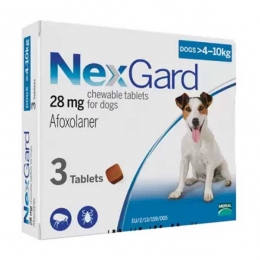Nexgard (Нексгард) - таблетки для собак от блох и клещей 
