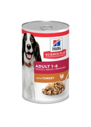 Hill's SP Adult Dog консерва для взрослых собак с индейкой 370 г - 