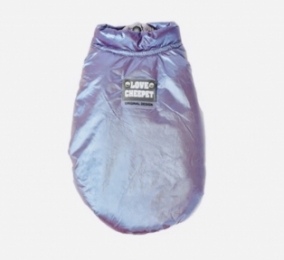 Жилет Перламутр синий -  Собаки -    