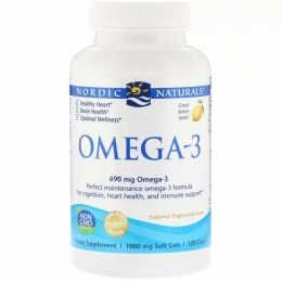 Рыбий жир Перфект Vit&Min Omega 3+ 50 капсул -  Ветпрепараты для собак Ветсинтез     