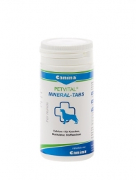 Petvital Mineral Tabs для підтримки формування кісткової тканини -  Canina вітаміни для собак 