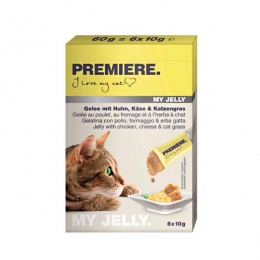 Лакомство в желе Premier my jelly с курицей и сыром, 6х10 г - Similar products