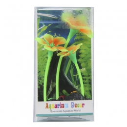 Рослини штучні для акваріума 13 см CL067 - Декорації для акваріума