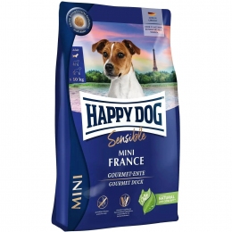 Happy Dog Sensible Mini Сухий корм для собак дрібних порід з качкою та картоплею 800 гр -  Корм для собак супер преміум класу -    