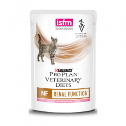 Purina Veterinary Diets NF Renal Function лечебные консервы для кошек при патологии почек, с лососем пауч 85 г - 