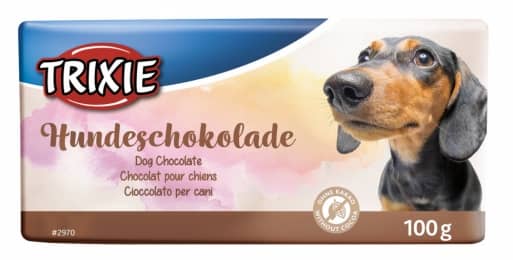 Шоколад 100гр, Trixie 2970 -  Ласощі для собак -   Інгредієнт Шоколад  