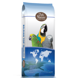 Корм Deli Nature Parrots Basic з арахісом для середніх та великих папуг, 15 кг -  Корми для птахів - Deli Nature   