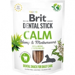 Лакомства Brit Dental Stick Calm для собак успокоительные 7 шт. 251 гр. -  Лакомства для кошек -   Потребность: Сердечно-сосудистая система  