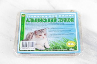 Травка Для Котів - Альпійський Лужок - Вітаміни для котів та кішок