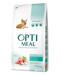 АКЦІЯ -18% Optimeal Сухий повнораційний корм для цуценят всіх порід зі смаком індички 4 кг -  Сухий корм для собак -   Потреба Імунна система  