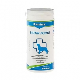 Biotin Forte для довгошерстих порід собак -  Вітаміни для шерсті - Canina     