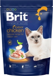 Brit Premium by Nature Cat Indoor Сухой корм для кошек, живущих в помещении с курицей -  Сухой корм для кошек -   Потребность: Живущие в помещении  