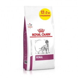 АКЦІЯ Royal Canin Gastro Intestinal сухий дієтичний корм для лікування ниркової недостатності у собак 12+2 кг -  Сухий корм для собак -   Інгредієнт М'ясо  