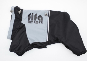 Дощовик Арго чорний (хлопчик) -  Одяг для собак -   Розмір одягу L1  