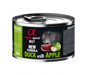 Консерва Alpha Spirit Duck with green apple, для взрослых котов, 200г - Similar products